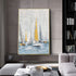Regatta Seascape Oil Painting - Kline Collective