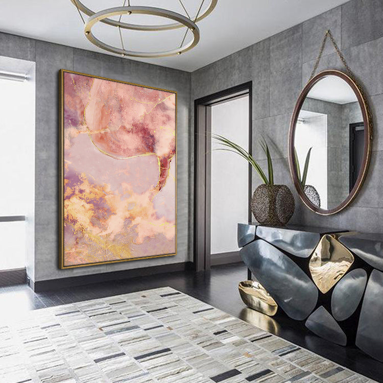Galaxy - Kline Collective Pink Wall Art
