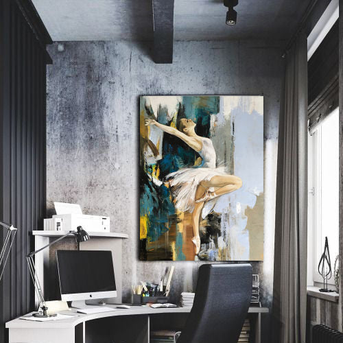 She Was a Dancer - Kline Collective Dining Room Wall Art