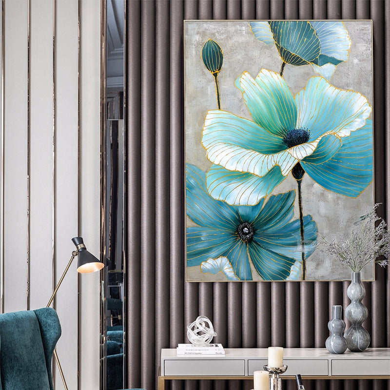 Caring Flowers Wall Art Image