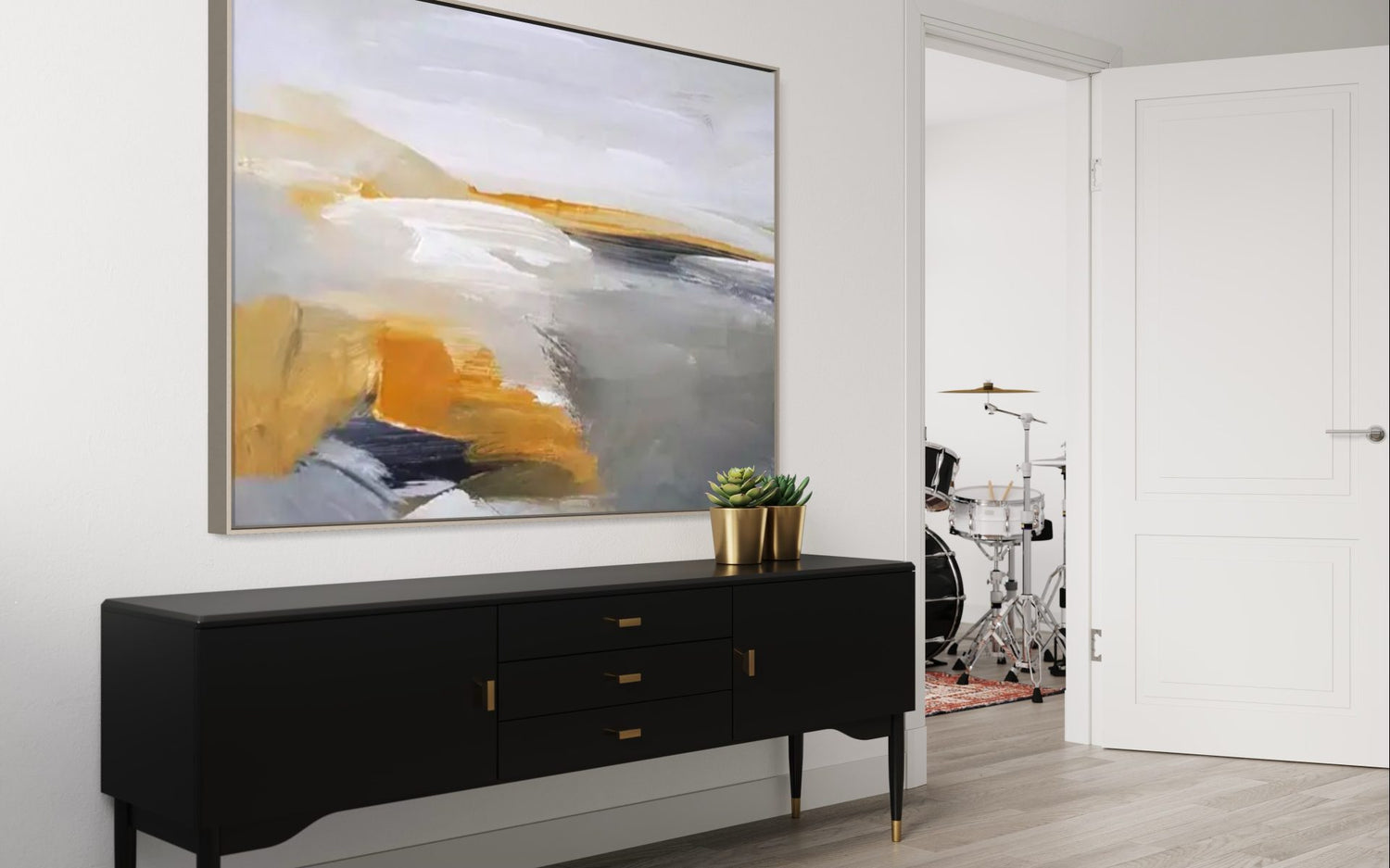 Chrome 2 Dining Room Wall Art
