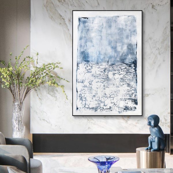Tread Snow - Kline Collective Dining Room Wall Art