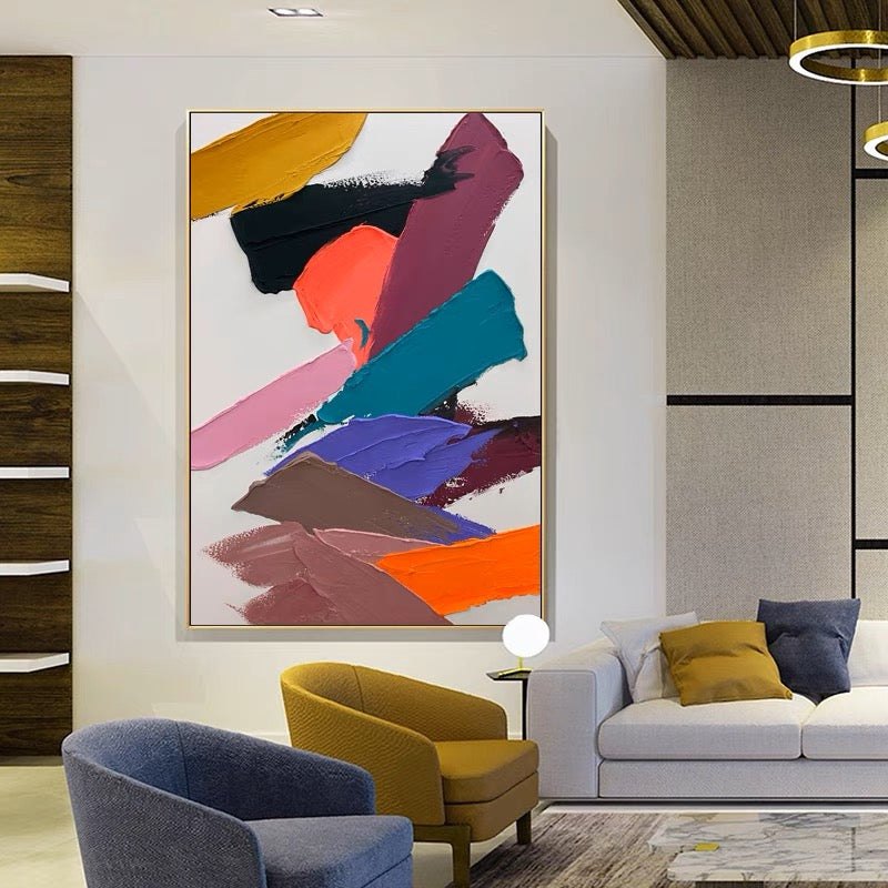 Vibrante giocosità Dining Room Wall Art