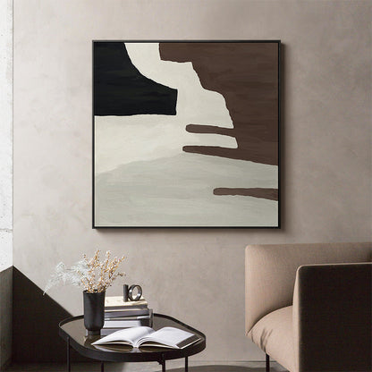 Woodland - Rolled Canvas / 80x80cm / 31x31’’ - Hand Painting