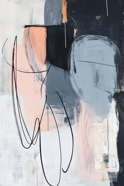 Lines and Forms Triptych