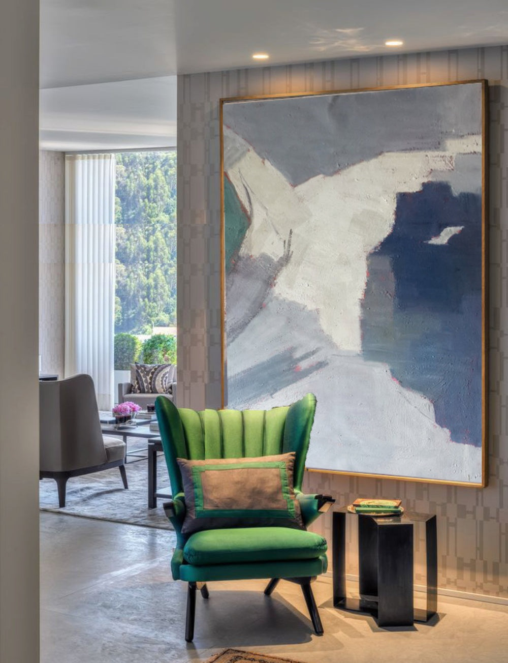 Pursue - Kline Collective Abstrakte Kunstgemälde