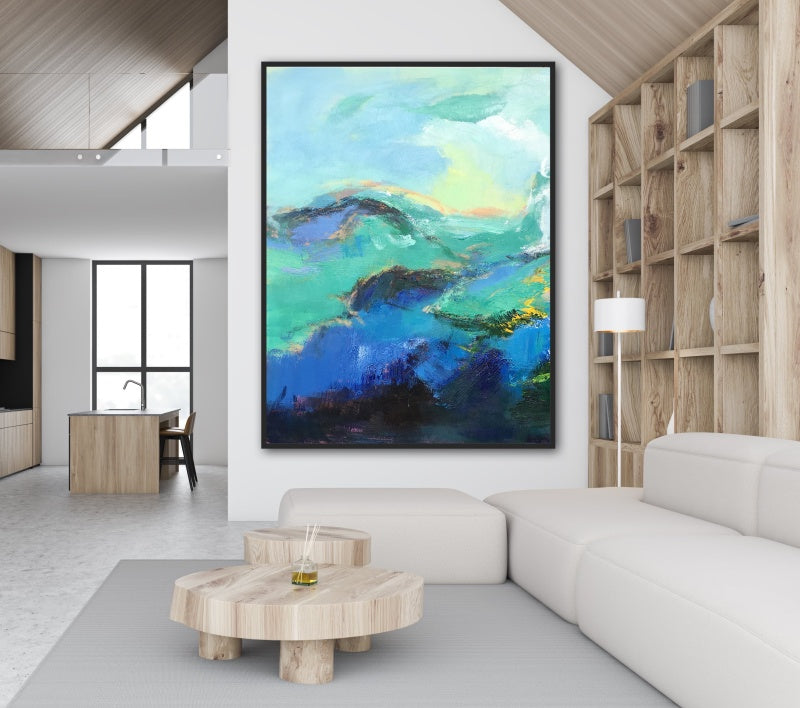 Faith 1 - Kline Collective 山のウォールアート