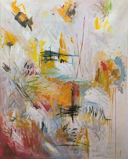 Golden Lane Echoes - Hand Painting