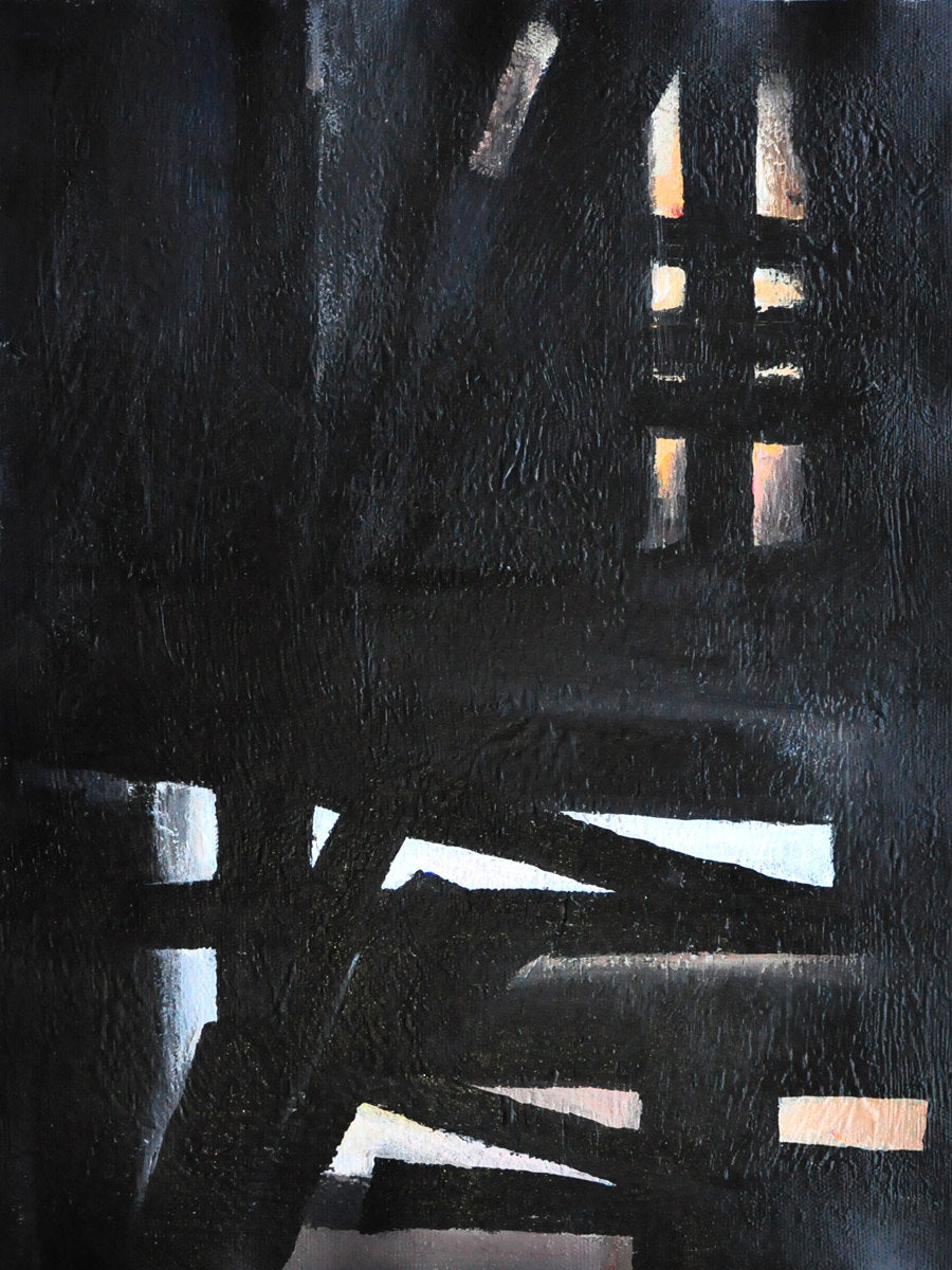Outsider Looking In - Kline Collective Abstrakte Kunstgemälde