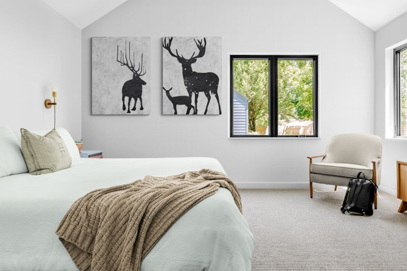 Nordic Sanctuary Set - Kline Collective Conjunto de lienzo (2PCS)
