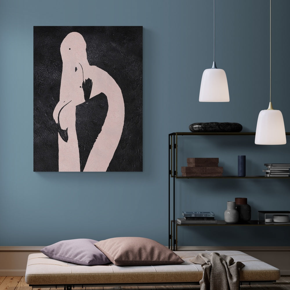Ugly Duckling 2 - Kline Collective Pink Wall Art