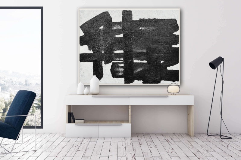 Soul Wall Art Image Peintures en noir et blanc