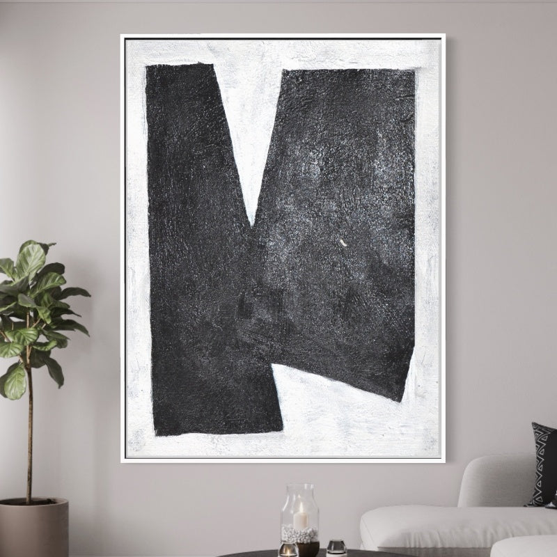 Rigid - Kline Collective Dipinti in bianco e nero