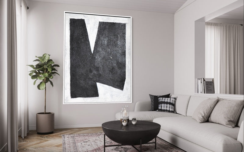 Rigid - Kline Collective Dipinti in bianco e nero