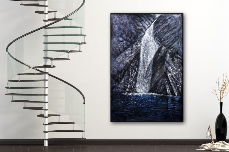 Mountain Waterfall - Kline Collective