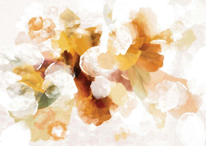 Bouquet Abstract Mustard - Hand Painting