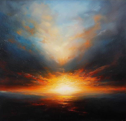 Last Light - Hand Painting