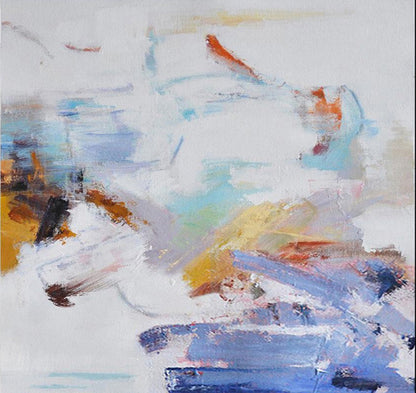 Whisper in Lilac - Hand Painting
