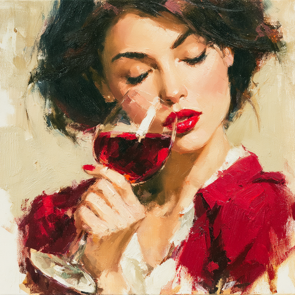 A Sip of Scarlet 