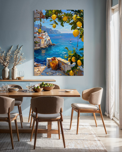 Amalfi Breeze - Hand Painting
