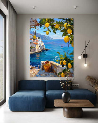 Amalfi Breeze - Hand Painting