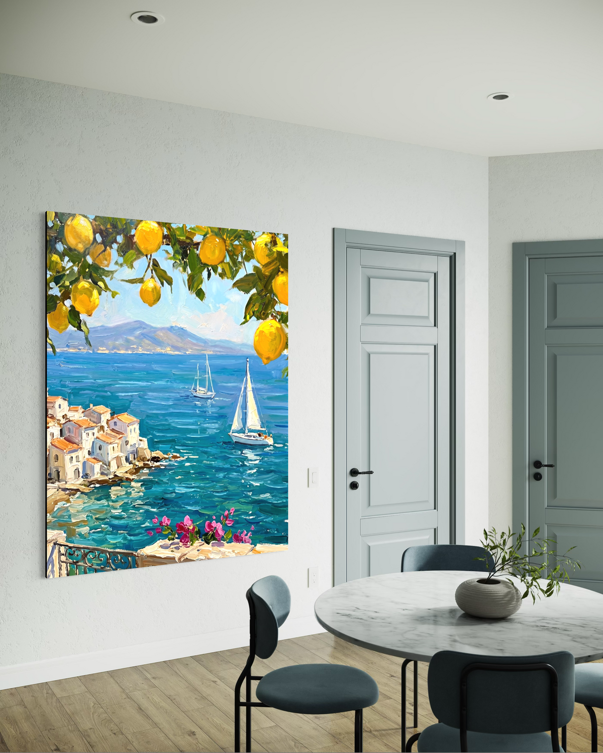 Amalfi Morning - Hand Painting