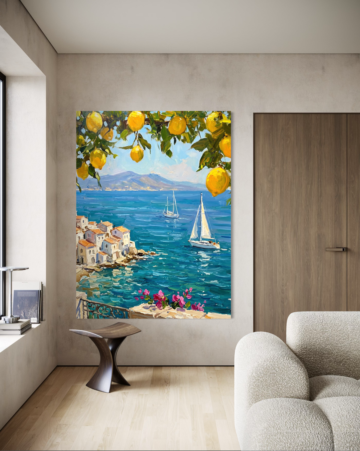 Amalfi Morning - Hand Painting Best Selling Paintings