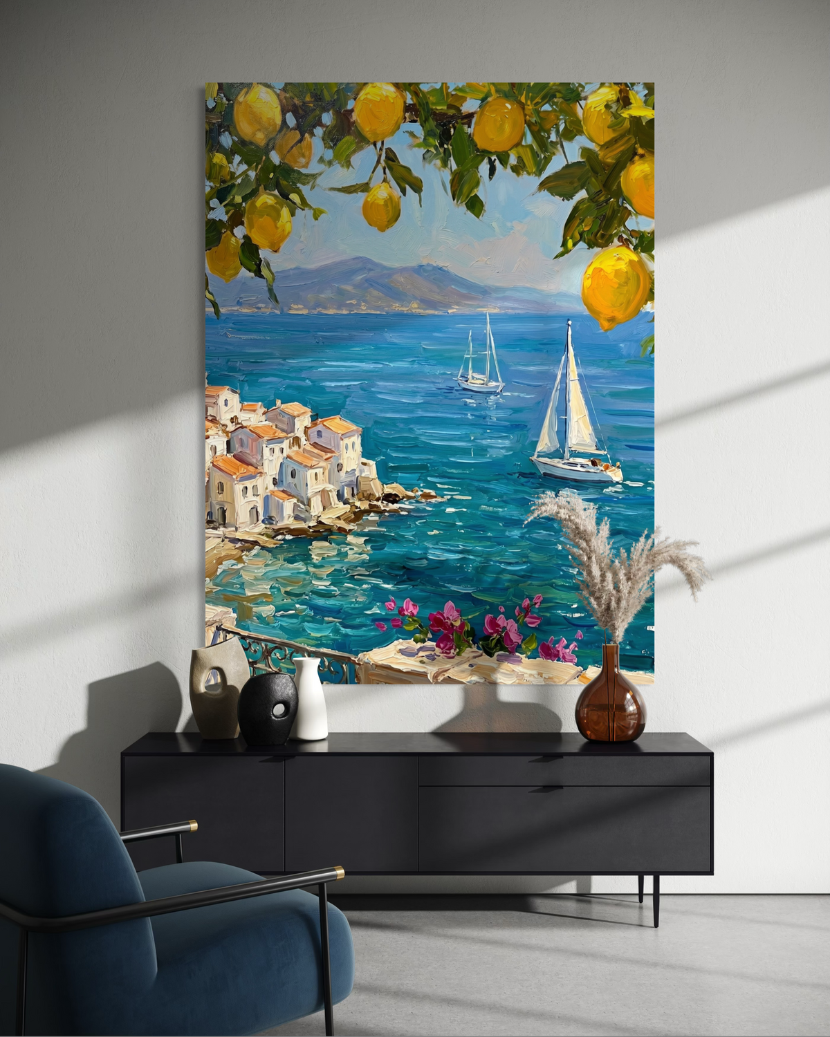 Amalfi Morning - Hand Painting Best Selling Paintings