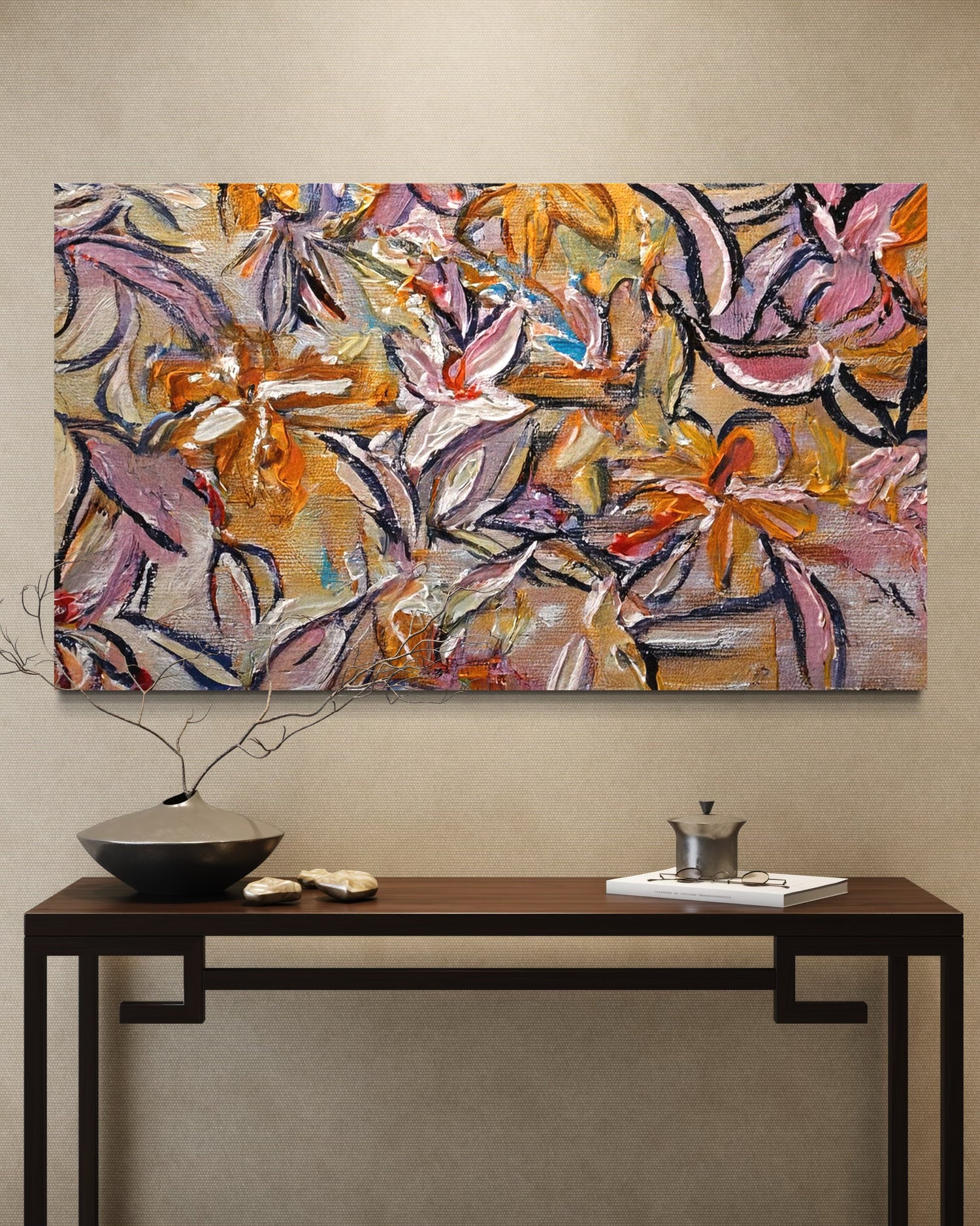 Autumnal Bloom Tapestry