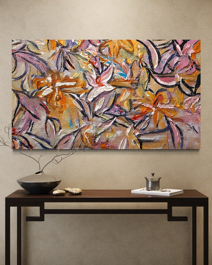 Autumnal Bloom Tapestry