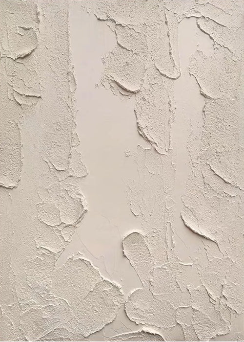 Beige Patches - Hand Painting