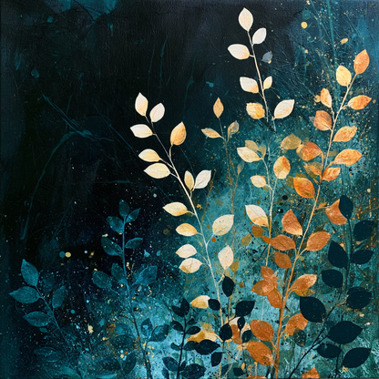 Botanical Lights at Midnight