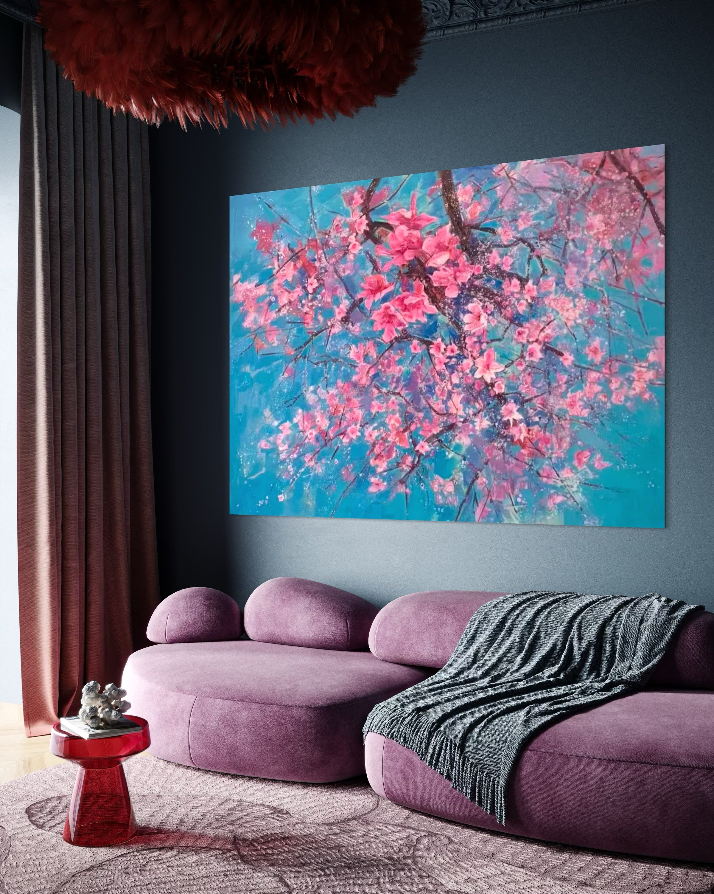 Pintura Brisa de Sakura