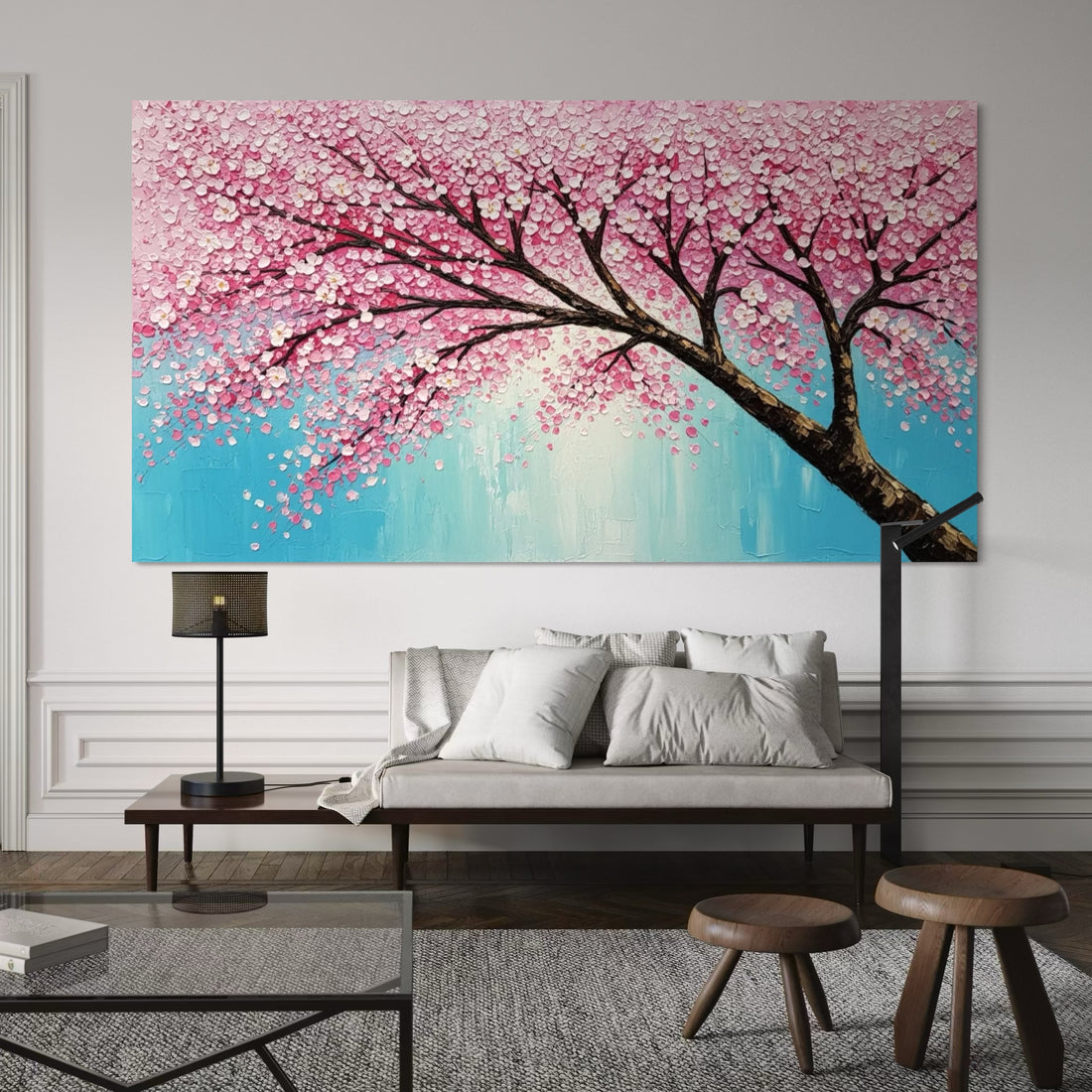 Cherry Blossoms Painting