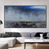 Cold Night Sky - Rolled Canvas / 50x100cm / 20x39’’ - Hand Painting