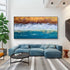 Dance of Waves - Rolled Canvas / 50x100cm / 20x39’’ - Hand Painting