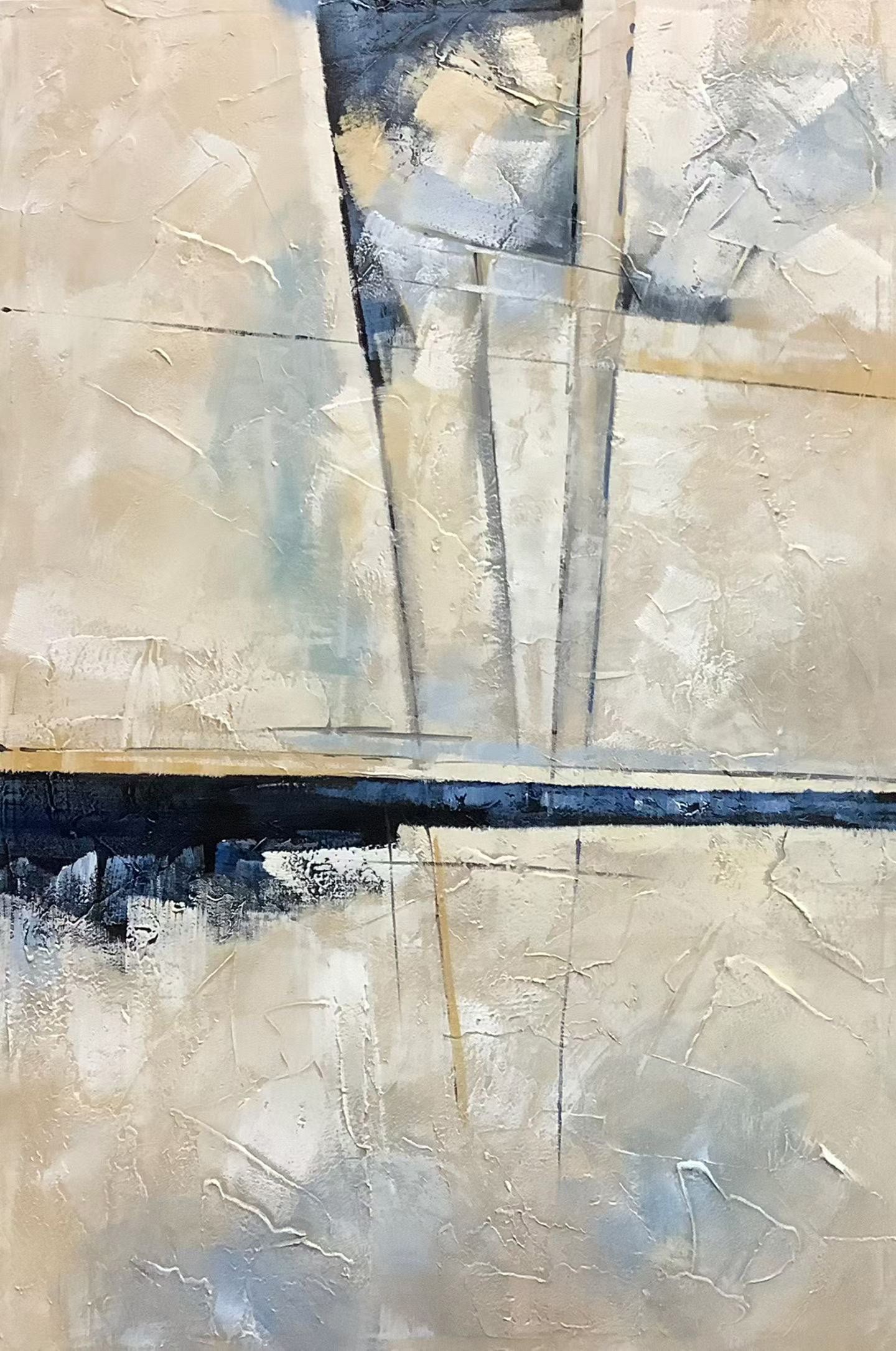 Desert Sail Abstrakte Kunstgemälde