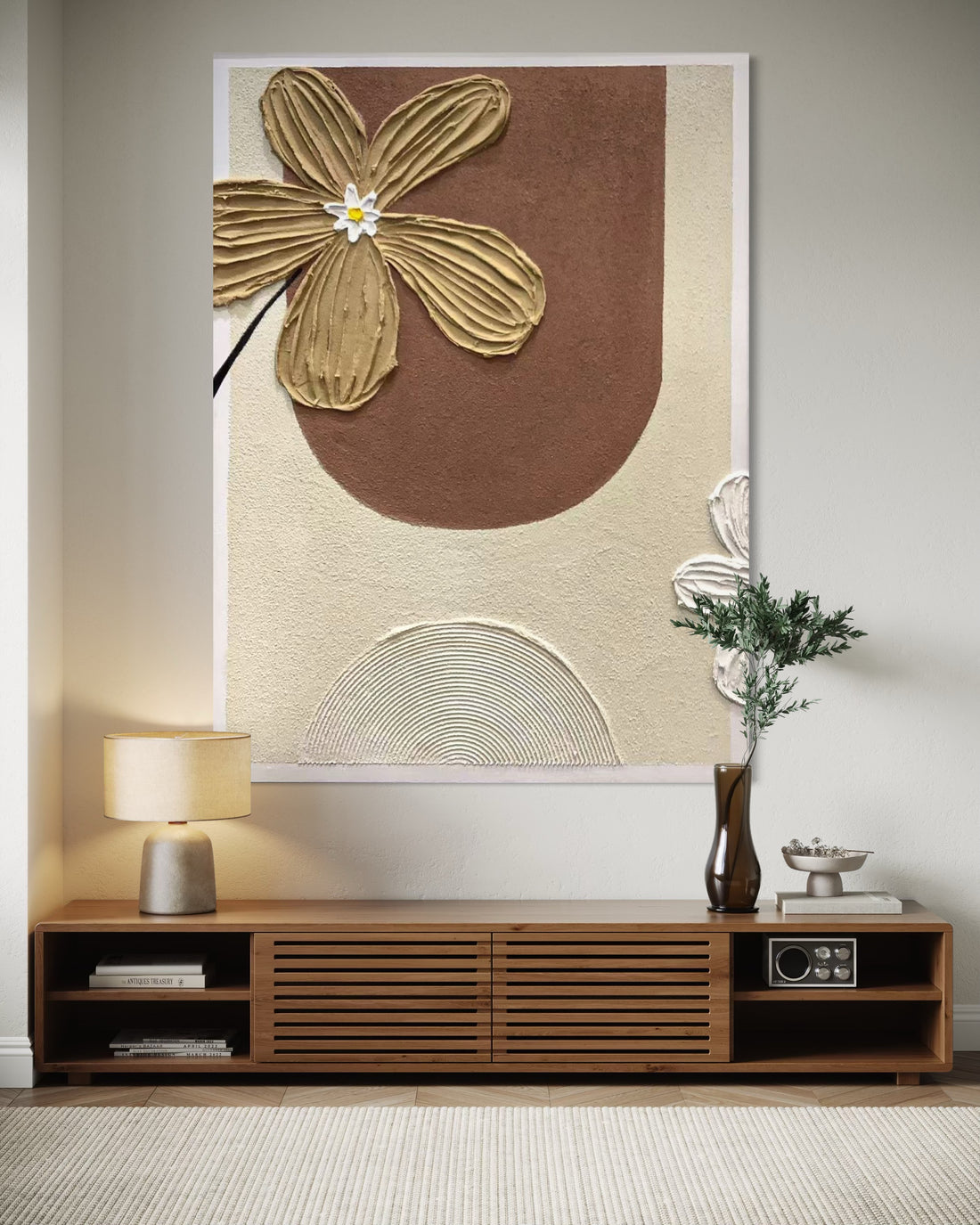 Earthen Bloom Relief