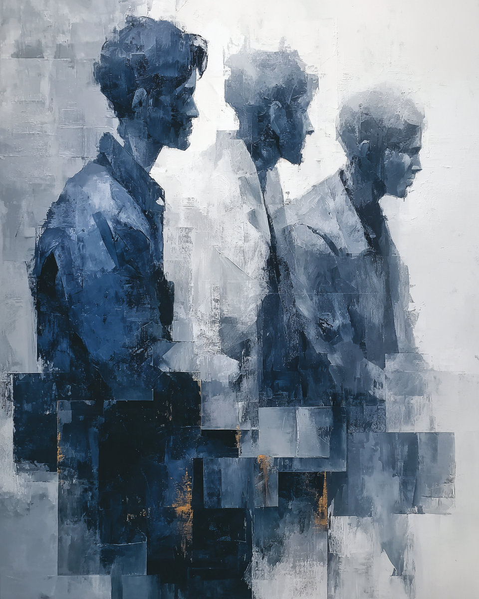Echoes of Tomorrow غرفة المعيشة جدار الفن