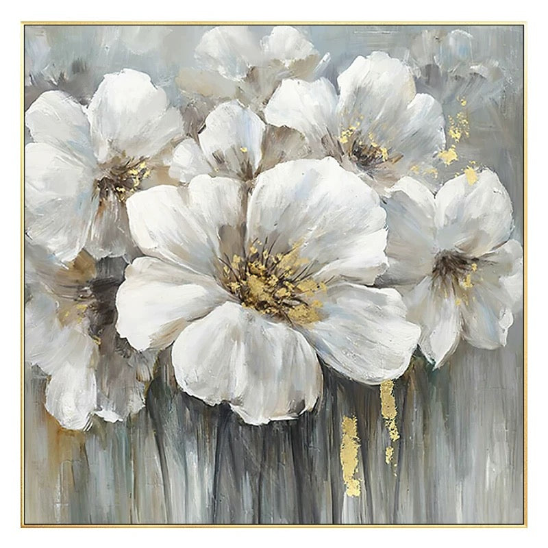 Elegy of Petals - Hand Painting