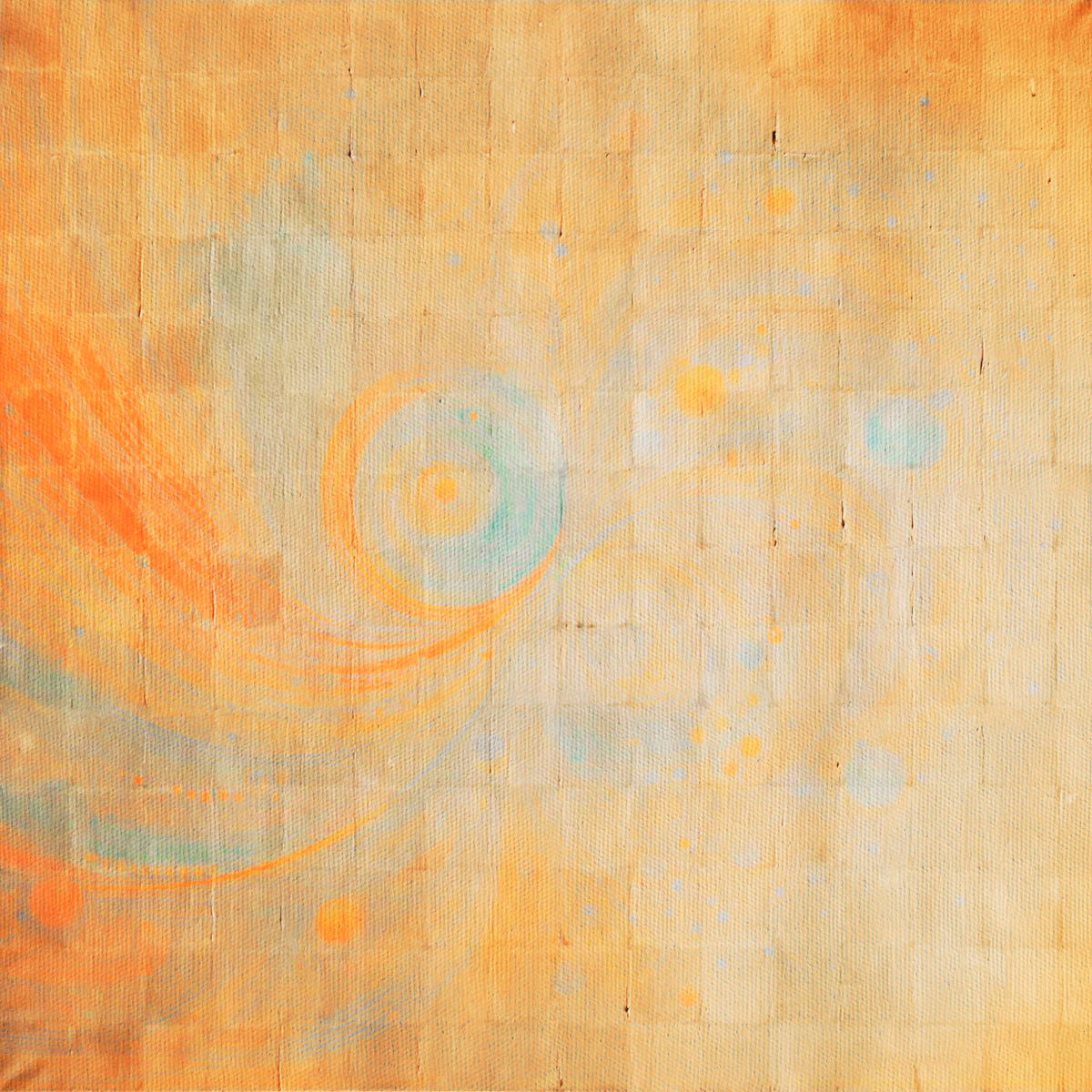 Ethereal Worlds 1 - Hand Painting Arte della parete su tela
