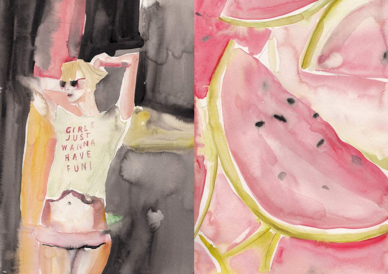 金曜日の話 女性アート