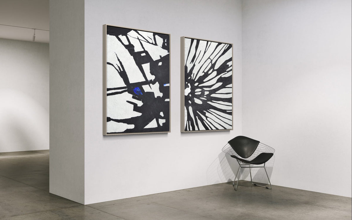 Fervent in Spirit - Kline Collective Peintures en noir et blanc