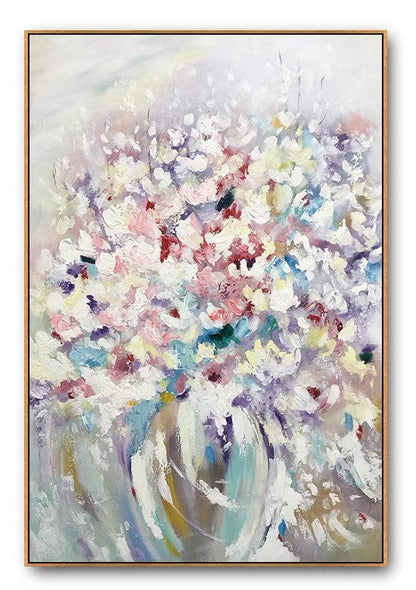 Floral Mist - Hand Painting