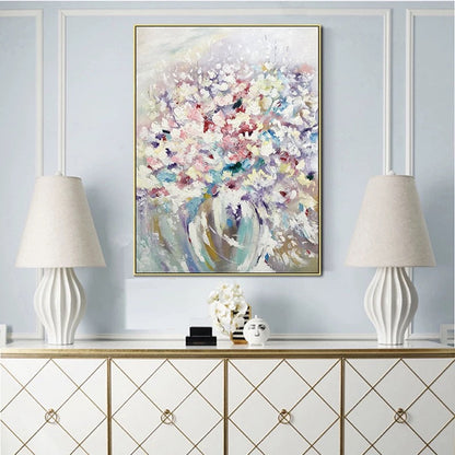 Floral Mist - Hand Painting