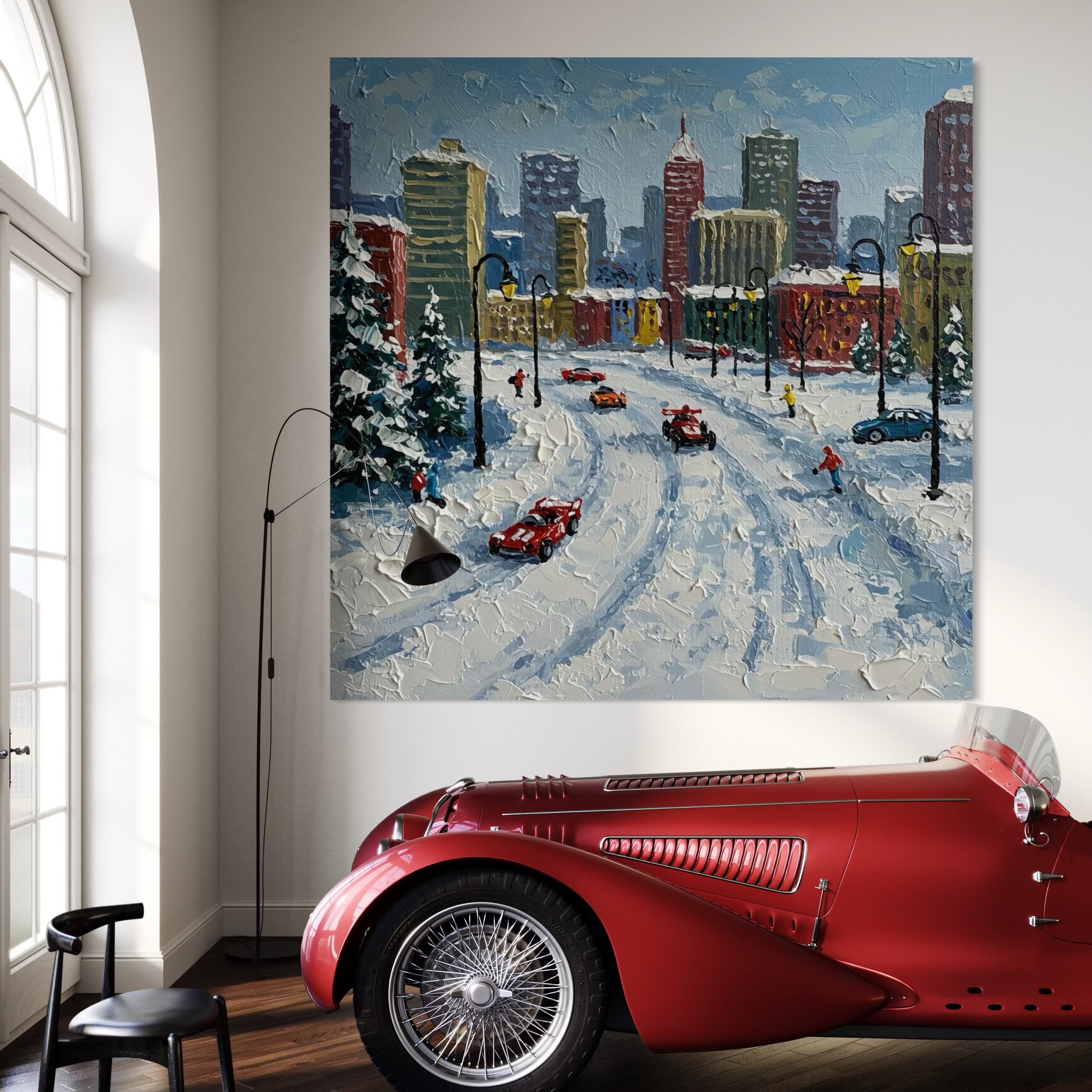 Frostgeküsste Metropole