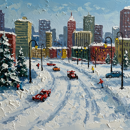 Frostgeküsste Metropole