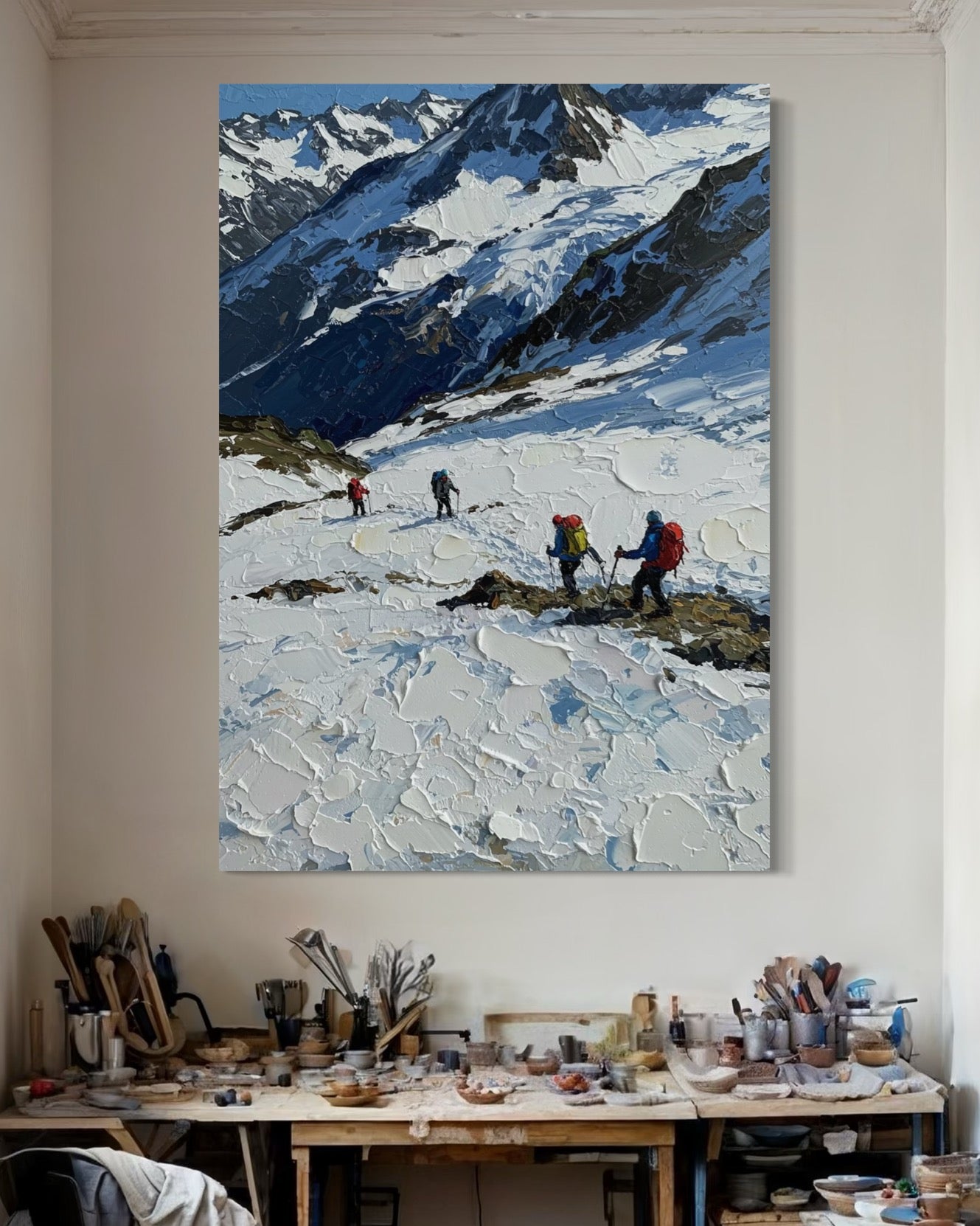 Frozen Pathfinders Lounge Wall Art