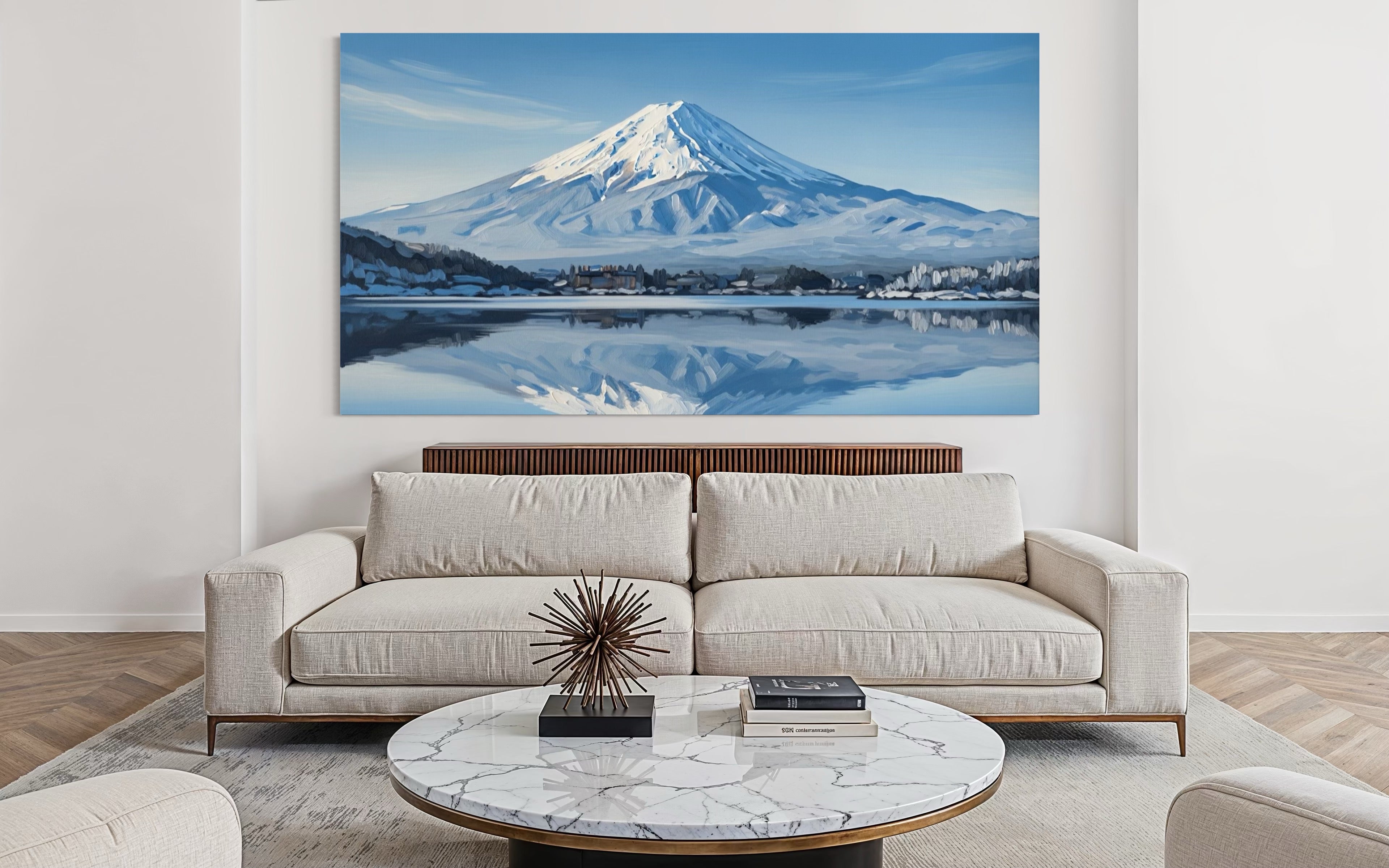 Fuji Mountain Painting