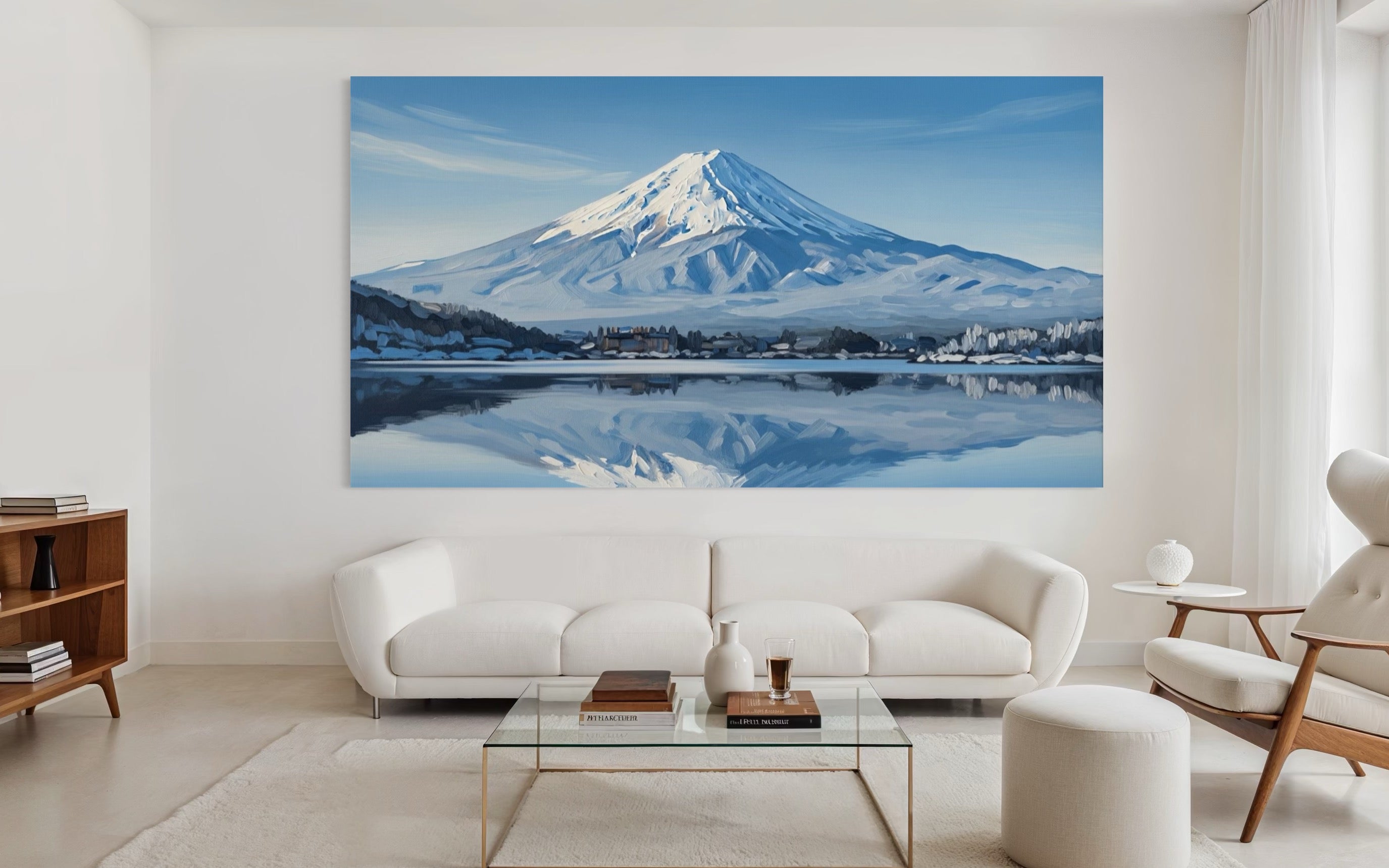 Fuji Mountain Painting